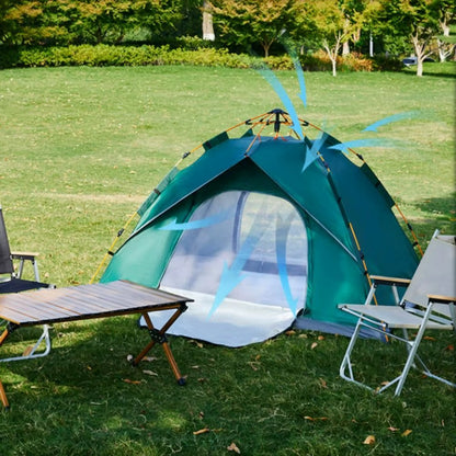 tente camping automatique